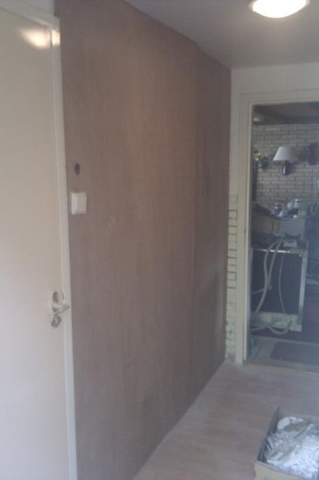 Nieuwe muur maken
